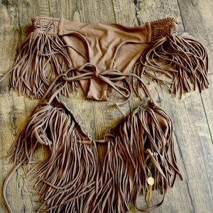 Luli fama swim - nude fringe
